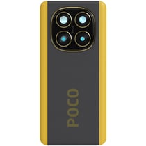 Xiaomi Vitre arrière pour Xiaomi Poco X7 Original Service Pack Noir