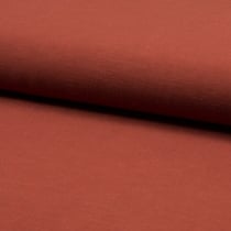 Tissu Viscose lin Santorini Terracotta
