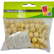 SACH. 100 PERLES BOIS Ø 12 trou 2