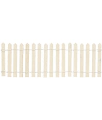 Clôture miniature - Naturel - 25 x 8,5 cm - Monde des lutins - Rico Design Bois