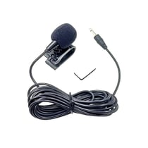 Microphone Clip-On Pour Voiture GPS Audio DVD Avec Câble 3m Haute Sensibilité YONIS