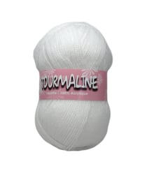 Pelote à tricoter TOURMALINE - Distrifil 1103 Blanc