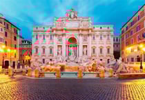 Puzzle 1000 pièces - La Fontaine de Trevi, Rome - Italie - Bluebird Puzzle