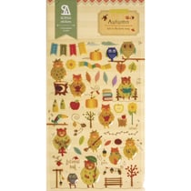 Sticker Autumn, 15x9,2cm, Epoxy, 1feuille