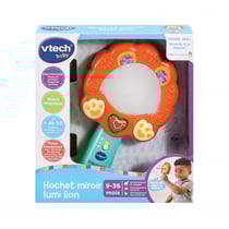 Hochet musical miroir lumi lion