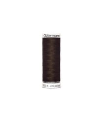 Fil à Coudre 100% polyester 200m - Gütermann 406 Marron