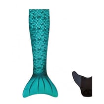 Queue De Sirene Avec Monopalme Aquaris Turquoise XS