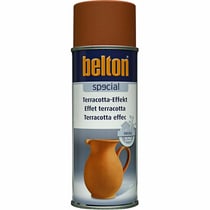 Bombe de peinture Belton effet terre cuite terracotta brun 400ml