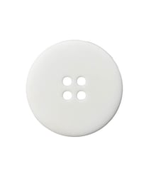 Carte de 3 boutons Loch 4 trous Noir 18mm - Union Knopf Blanc