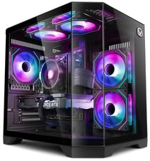 Vibox V-502 PC Gamer • AMD Ryzen 5 5500 4,2 GHz • Nvidia RTX 5060 8 Go • 16 Go RAM • 1 To SSD • Windows 11 • WiFi • Noir