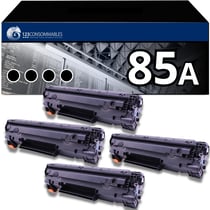 Pack 4 Toners compatible HP 85A noir - 123CONSOMMABLES