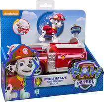 Pat patrouille marcus avec camion de pompier - figurine chien - paw patrol - spin master - 20114322