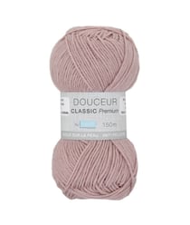 Fil à tricoter Douceur Classic Premium - Trimits : Doux et Résistant pour Tous Vos Projets 1518 Rose