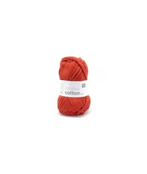 Pelotes de fil à tricoter CREATIVE COTTON ARAN de Rico Design - Laissez libre cours à votre créativité avec douceur et style ! 77 Renard