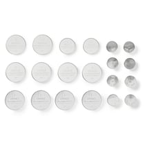 Nedis Lot de 20 Piles Boutons Lithium Alcaline 1.5 3V DC