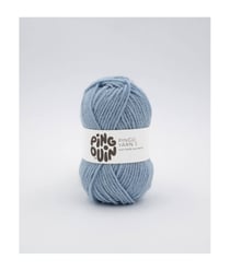 Pelote de laine à tricoter PINGO YARN 3 - Pingouin Bleu Glacier