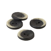 Bouton lune noir 20mm