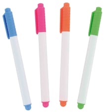 Marqueur craie de couleur (ardoise verre tableau) 4 pièces