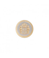 Carte de 2 boutons blazer à queue OR 20mm - Union Knopf Or