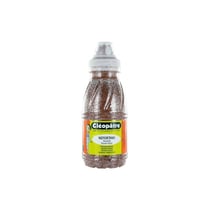Flacon de peinture à l'eau pailletée Cléopâtre 250ml terre de sienne