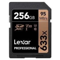 Carte mémoire Lexar SDXC 256Go 633X UHS-I