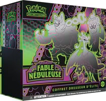 Coffret pokemon dresseur d'elite fable nébuleuse : ecarlate et violet