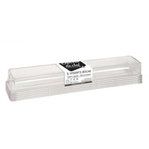 10 inserts bûche de Noël 31 x 6 x 3 cm