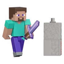 Minecraft - Figurine Steve 8 cm - Mattel