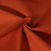 Tissu Toile Coton Canvas uni Mateo Brique