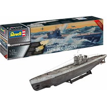 REVELL 05180 MAQUETTE SOUS-MARIN ALLEMAND TYPE IX C (U505) PLATINUM EDITION 1/72
