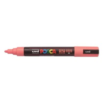 Lot de 6 Marqueurs PC5M pointe conique moyenne Corail POSCA