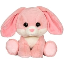 Peluche Puppy Eyes Pets - Lapin rose - 40 CM