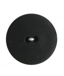 Carte de 2 boutons classique noir 28mm - Distrifil Noir