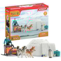 Coffret Expédition en Antarctique, figurines animaux sauvages, 42558 Wild Life, Pour enfant des 3 ans