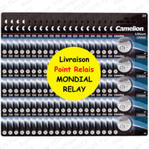 Pack de 5 piles Lithium CR1225 3V