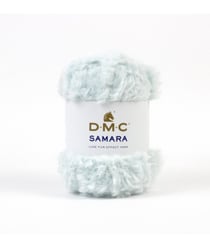 Pelote de Fourrure SAMARA - 100g - DMC : Douceur et Élégance pour vos Projets Tricot 416 Bleu