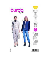 Patron Burda 5799 - Veste tendance taille n°FR 36-46