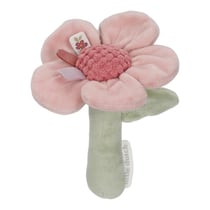 Hochet peluche fleur – Fairy Garden - Little Dutch - Rose