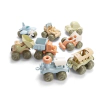 Véhicules en bioplastique 8 pcs - Dantoy