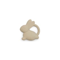 Anneau de dentition en caoutchouc Lapin Nougat