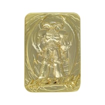 Yu-Gi-Oh ! - Réplique Card Summoned Skull (plaqué or)