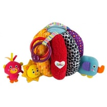 Ma balle a tresors en peluche - activites d'eveil sensorielles - lamaze - jouet bebe