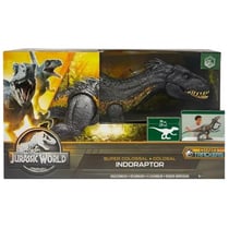 Dinosaure indoraptor super colossal 91 cm - jurassic world - mattel - hky14 - figurine