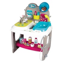 Centre veterinaire 18 accessoires - soins des animaux - smoby - 340404 - cabinet medical, docteur