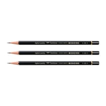 Lot de 3 crayons graphite TOMBOW MONO 100 - Dureté 3H