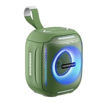 Enceinte Bluetooth Portable Etanche 360° Subwoofer Compatible Tous Appareils Vert YONIS