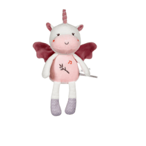 Peluche - Petits Musicaux "Bamboo" Licorne - 15 cm s/carte