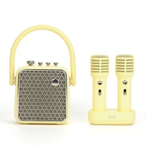 Enceinte Karaoké Divoom Songbird SE 18W 2 Micros - Jaune