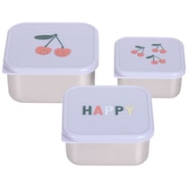Lot de 3 boîtes à goûter Lässig