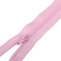 Fermeture sport séparable maille spirale - rose